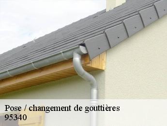 Pose / changement de gouttières