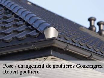 Pose / changement de gouttières gouzangrez-95450 Robert gouttière