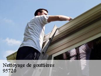 Nettoyage de gouttières 95720